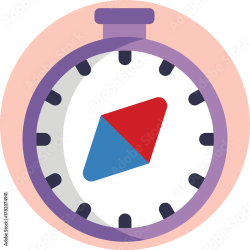 Navigation tool for finding directions in the forest.