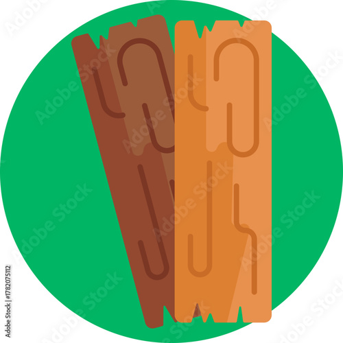 A flat, rectangular piece of wood ready for construction or crafting.