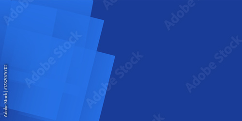 Abstract blue background. Geometric triangle background.