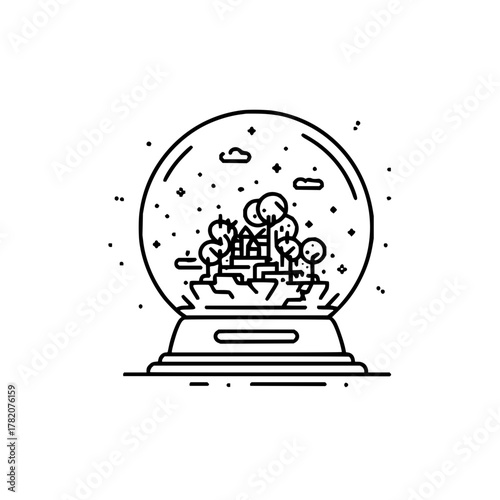 Sleeping dragon curled up on top of a white ceramic teapot with a curved spout and handle design element