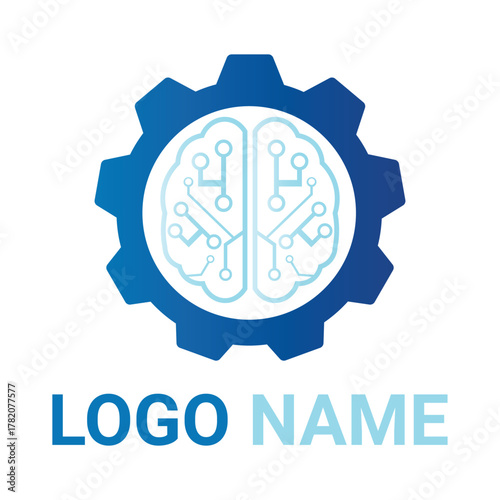 Futuristic Tech Logo Design