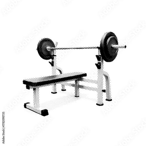 Dynamic Fitness Gym Vector Emblem for Sports Marketing on Transparent Background