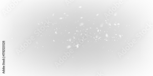 Icy Crystal Snow PNG Frosty Holiday Effect.