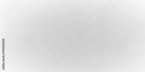 Falling Snowflake PNG Sparkling Christmas Overlay.