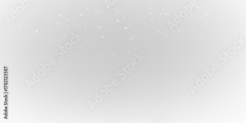 Realistic Snowfall PNG Transparent Winter Background.