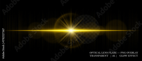 Realistic optical lens flare with bright core, glowing dust, and subtle transparency. Ideal for overlays, highlight accents, and luminous visual compositions.