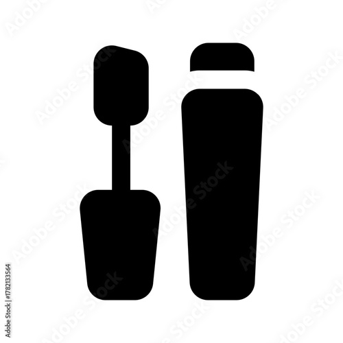 lip gloss glyph icon