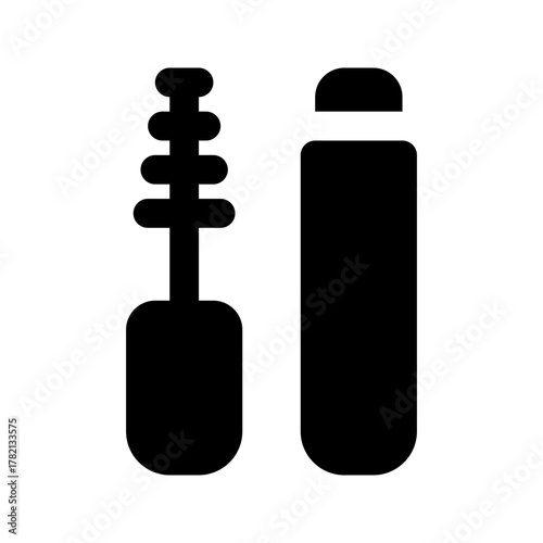 mascara glyph icon