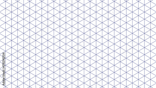 Isometric Graph Paper Pattern Versatile Background for Technical Drawings and Designs