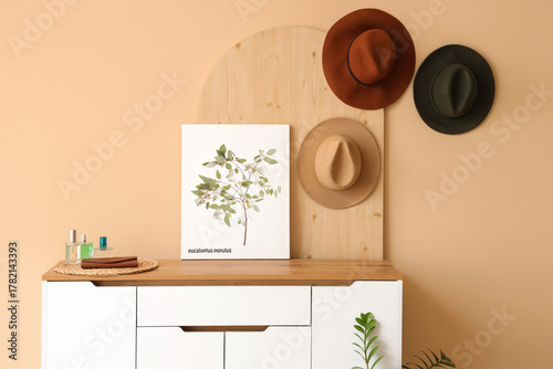 Chest of drawers with pictu...