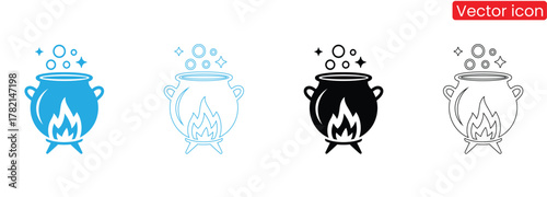 Conjure up some magic! This vibrant cauldron graphic is perfect for Halloween projects, fantasy designs, or adding a touch of mystery to your creative work.