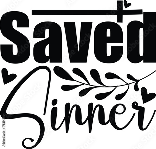 Fototapeta Saved Sinner