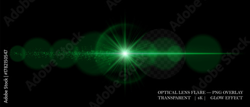 Bright optical lens flare with smooth reflections, glowing dust, and soft transparency. Perfect for digital overlays, highlights, and light effects in visual design.