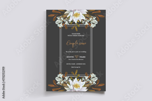 Save the date wedding invitation templates
