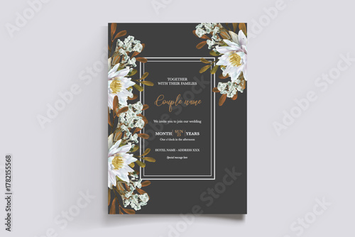 Save the date wedding invitation templates