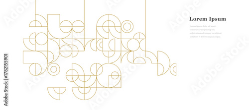 幾何学 抽象 サークル パターン レトロ 背景