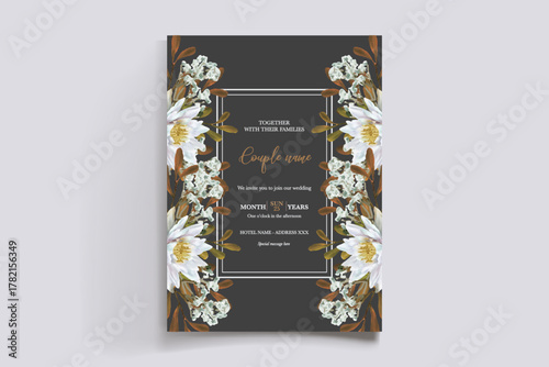 Save the date wedding invitation templates