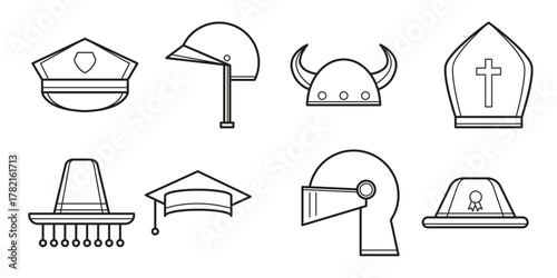 hat icon vector .