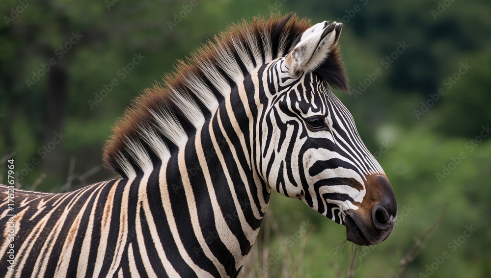 Naklejka premium Zebra-inspired texture featuring striped patterns, suitable for editorial backgrounds