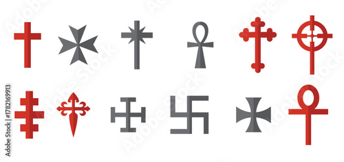  Templar icons vector