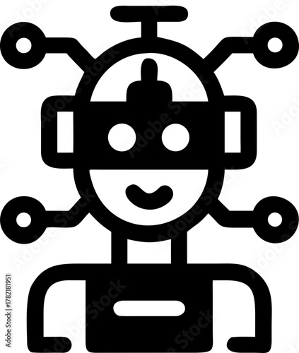 chatbot ai svg icon
