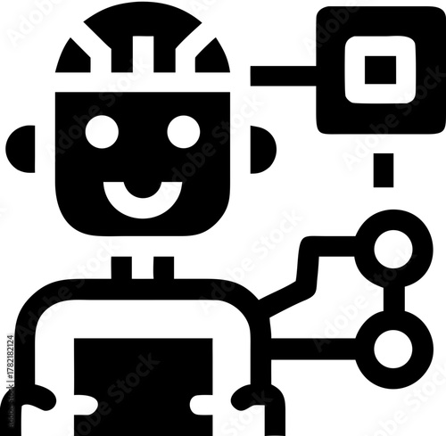 chatbot ai svg icon