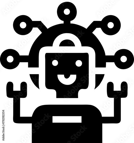 chatbot ai svg icon