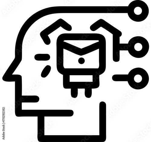 chatbot ai svg icon