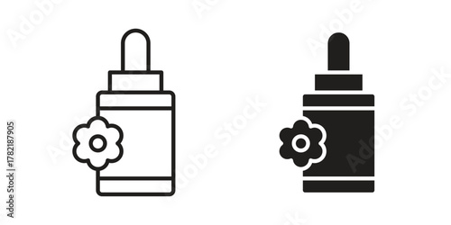 Bach flowers icon designs collection for mobile, ui, web.