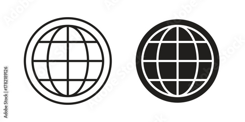 Browser icon designs collection for mobile, ui, web.