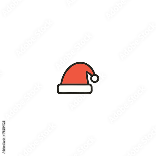 Santa Hat Christmas Icon