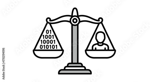 Ethical AI balancing human rights with digital innovation, a fair digital society, data privacy considerations, and responsible tech development