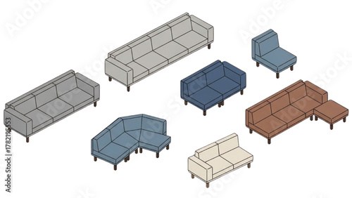 Diverse Sofa Collection Modern Couch Designs for Home Interior Decoration