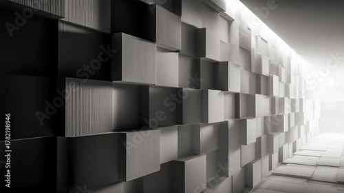Fototapeta Naklejka Na Ścianę i Meble -  Refined wall design