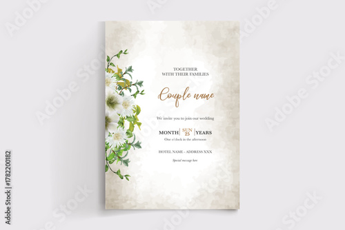 Save the date wedding invitation templates