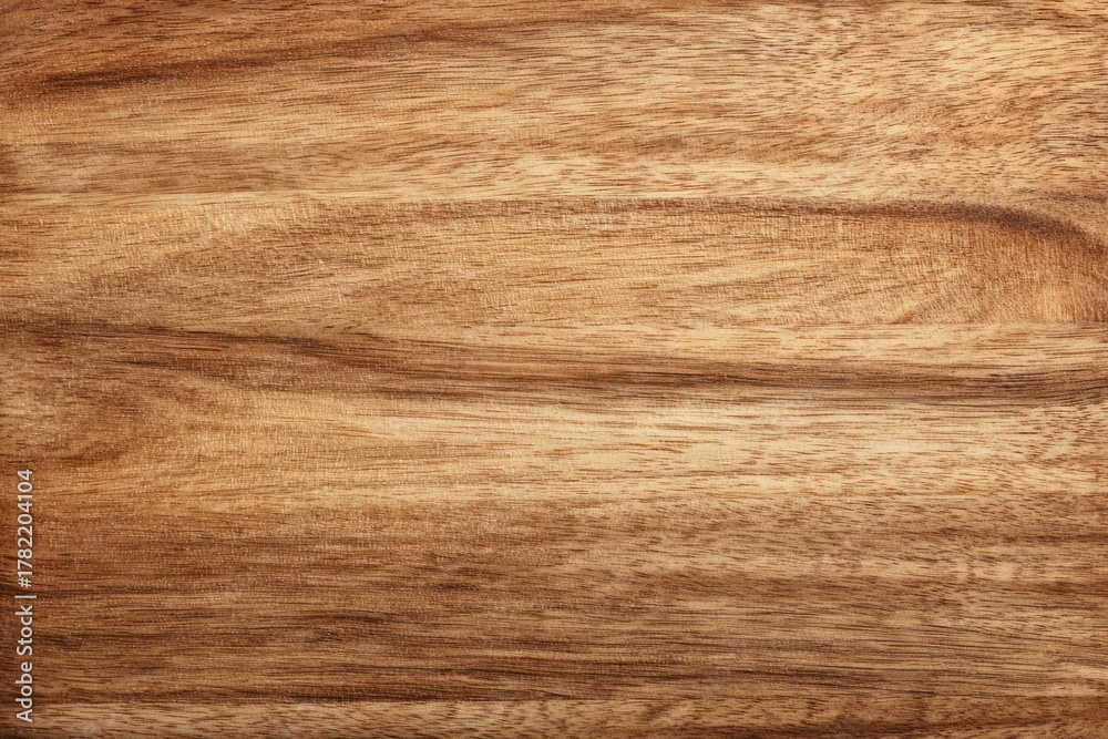 Fototapeta premium Light Brown Wooden Cutting Board on Surface