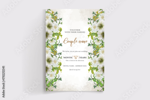 Save the date wedding invitation templates