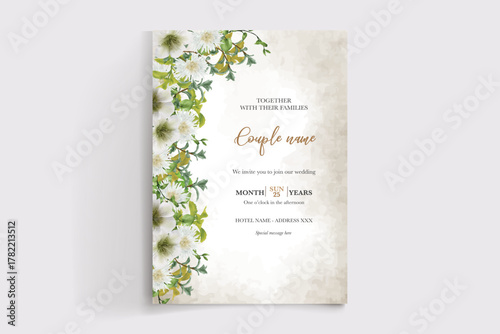 Save the date wedding invitation templates