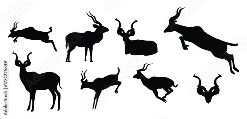 Siluetas Vector illustration