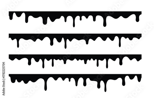 simple icon of liquid melting due to heat