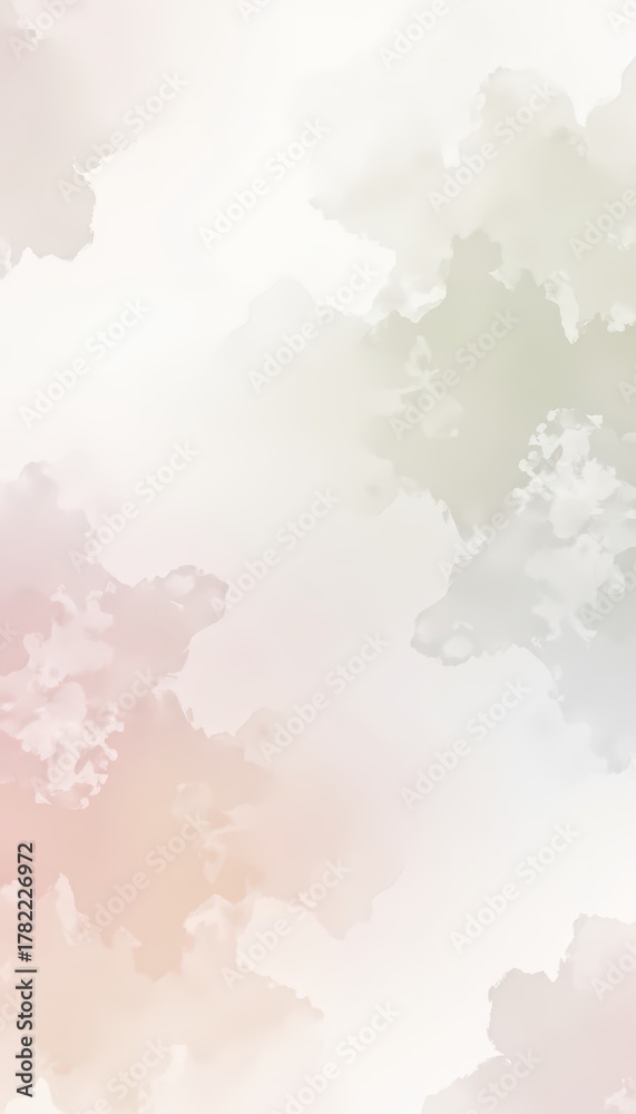 Obraz premium Soft pastel clouds background dreamy sky texture for design