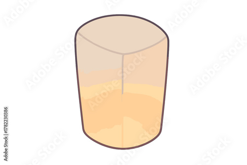 Traditional Asian paper sky lantern illuminating the dark night with warm light