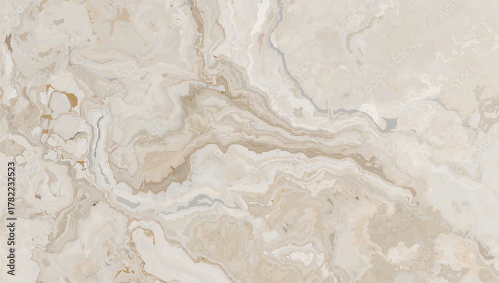Fototapeta premium Beige natural stone surface with abstract pattern and marble design for interior architecture
