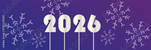 Festive  Christmas and New Year background .  Congratulations or invitation card background. Vector illustration.