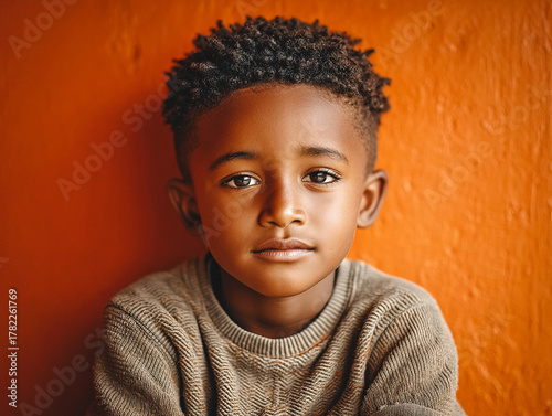portrait of a Somali child