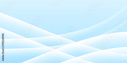 Abstract white wavy glowing lines on a blue background. Futuristic digital high-technology pattern. Health Care concept.