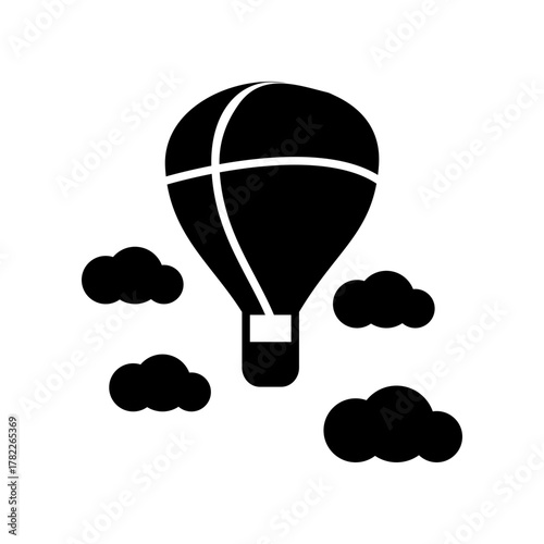 Balloon Icon Design Template SVG