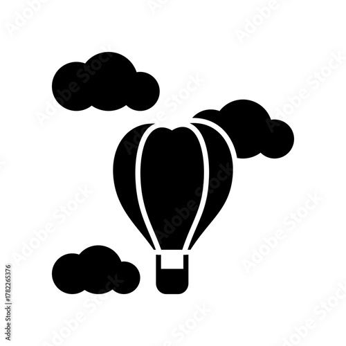 Balloon Icon Design Template SVG