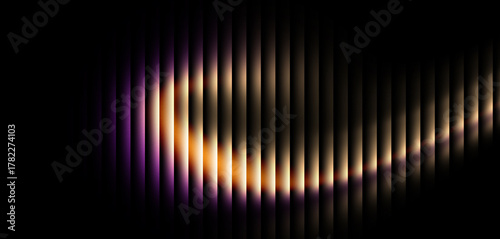 Stunning abstract light painting with dynamic vertical lines creating a sense of depth and motion, perfect for modern designs and creative backgrounds