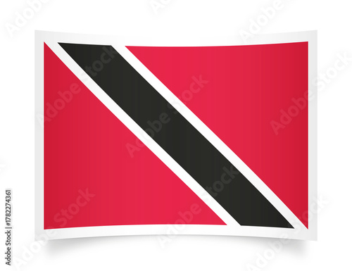 Free Download Trinidad and Tobago paper flag 3d illustration. Paper flag of Trinidad and Tobago transparent png - GFXLoad